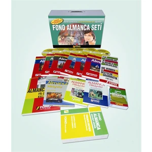 Fono Yayınları Fono Almanca Seti (15 Kitap+10 Cd)