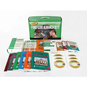 Fono Yayınları Fono İleri Almanca Seti (12 Kitap + 6 Cd)