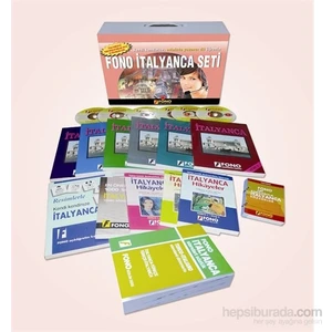 Fono Yayınları Fono İtalyanca Seti (13 Kitap+6 Cd)