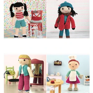 Amigurumi Tığ İşi Bebekler - Maria Alejandra Montero