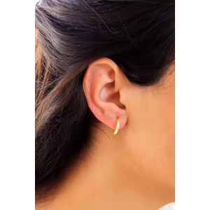 Midyat Nurtaş Gümüş Dorika Model Halka Gümüş Küpe 14-Mm 201020863