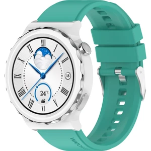 PLZ Shop Huawei İçin Silikon İzle Band Gt Gt 3 Pro 43 mm. 20 mm. Yeşil (Yurt Dışından)