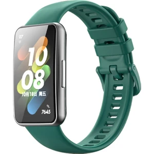 PLZ Shop Huawei Bandı 7 / Honor Bandı 7 Koyu Yeşil İçin Silikon İzle Band (Yurt Dışından)