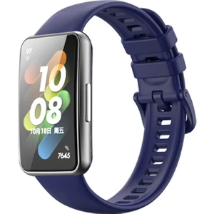 PLZ Shop Huawei Bandı 7 / Honor Bandı 7 Koyu Mavi İçin Silikon Saat Bandı (Yurt Dışından)