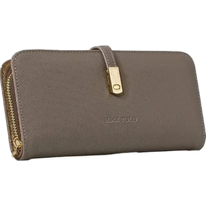 Kadın Cüzdan Büyük Boy Kapaklı Kemer Kapamalı