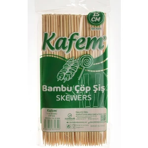Çöp Şiş Bambu 15 cm 100 Adet