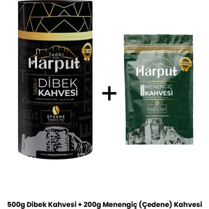 Tarihi Harput 1516 Dibek Kahvesi 500G + Çedene (Menengiç) Kahvesi 200G