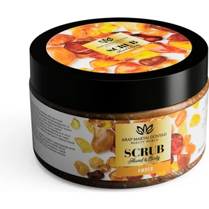 Arap Makyaj Dünyası Scrub - Amber El & Vücut Peeling 250GR