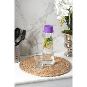 Louis Marie Silikon Kapaklı Karaf Mor