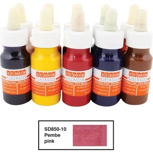 Ebru Boyası Damlalıklı 25ML - Pembe