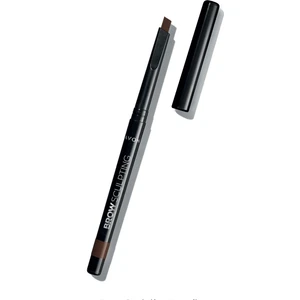 Brown Sculpting Kaş Tasarımı Için Açılı Uçlu Kaş Kalemi Koyu Kumral