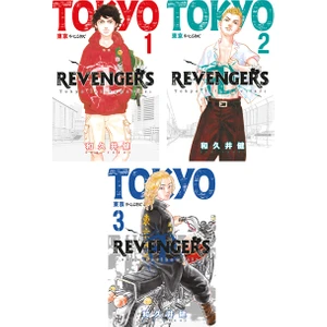 Tokyo Revengers 1-2-3. Ciltler Manga Seti - Ken Vakui