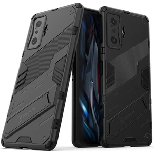 Xiaomi Redmi K50 Gaming Temperli Cam Ekran Koruyuculu Darbeye Dayanıklı Telefon Kılıfı - Siyah  (Yurt Dışından)