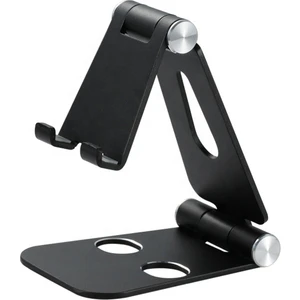 Komple Alüminyum Ayarlanabilir Katlanabilir Ergonomik G50 Telefon Tutucu Standı Desk Holder Siyah