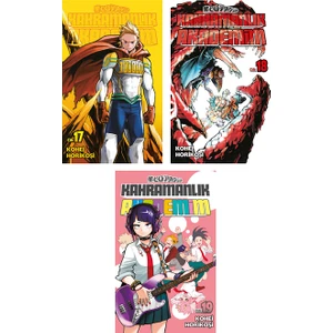 Kahramanlık Akademim 17-18-19. Ciltler Manga Seti - Kohei Horikoşi