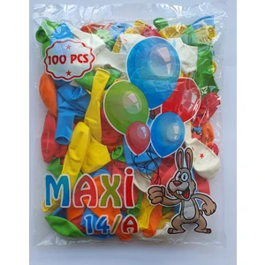 Karışık Renkli Balon Seti 100'lü Paket