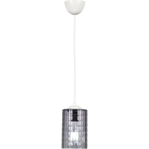 Akgün Tekli Avize Beyaz Füme Akrilik