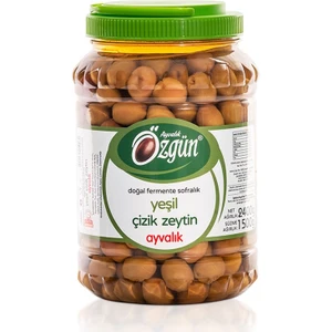 1500  gr Yeşil Çizik Zeytin