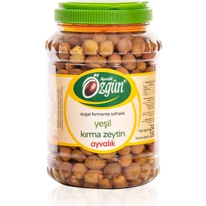 1600  gr Kırma Yeşil Zeytin