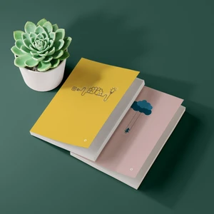 Motivasyon Yayınları Motivasyon Defter Sarı+Pembe