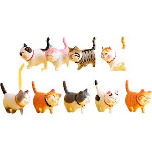 Peynir Kedi Simülasyon Oyuncağı 5cm - 9 Adet (Yurt Dışından)