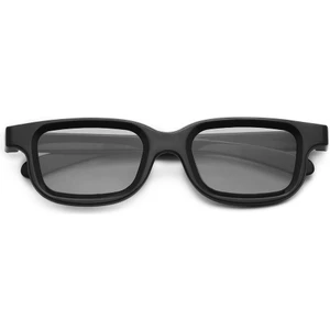 Kkmoon VQ163R Polarize Pasif 3D Gözlük - Siyah  (Yurt Dışından)