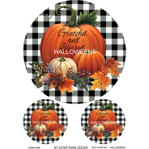 Pirinç Dekopaj Kağıdı LA-HALLOWEEN5