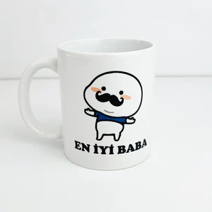 En Iyi Baba Yazılı Kupa Bardak