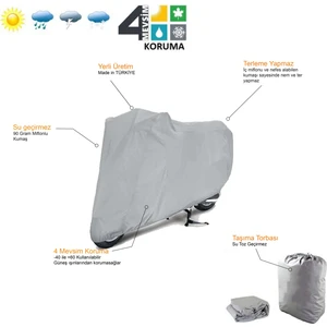 Arora Verano Ar 50-9 Motorsiklet Brandası