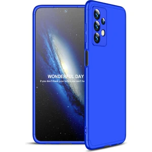 wowacs Samsung Galaxy A13 4g ile Uyumlu Kılıf 3 Parçalı Tam Koruma Dayanıklı Soft Ince Kılıf