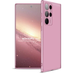 wowacs Samsung Galaxy S22 Ultra ile Uyumlu Kılıf 3 Parçalı Tam Koruma Dayanıklı Soft Ince Kılıf