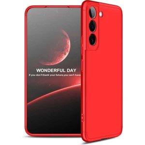 wowacs Samsung Galaxy S22 ile Uyumlu Kılıf 3 Parçalı Tam Koruma Dayanıklı Soft Ince Kılıf