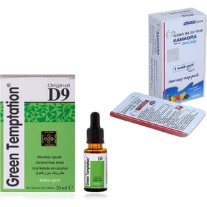Green Temptation D9 Kadın Damla + Kamagravol-1jel