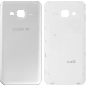 Nokta Teknik Samsung Galaxy J3 J300 Arka Kapak Batarya Pil Kapağı - Beyaz