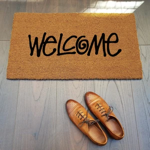 Paspas Yap Welcome El Yazılı Paspas Koko Paspas Kıl Paspas