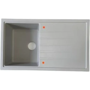 Vinox Gri Tek Göz Granit Eviye 50X86 VX004