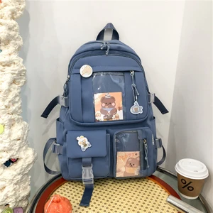 Fantastic Shop Şirin Okul Çantası Ortaokul Öğrenci Sırt Çantası (Yurt Dışından)