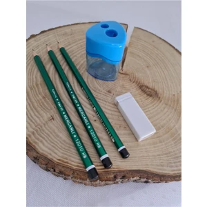 Kurşun Kalem, Kalem Traş, Silgi Set