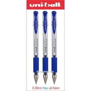 Uniball Signo Dx 0.38 mm Mavi Jel Kalem