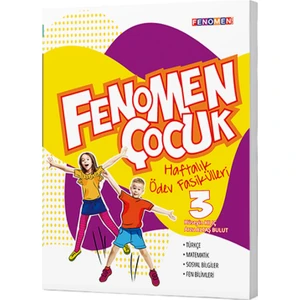 Fenomen Yayıncılık Fenomen Çocuk 3. Sınıf Haftalık Ödev Fasikülleri