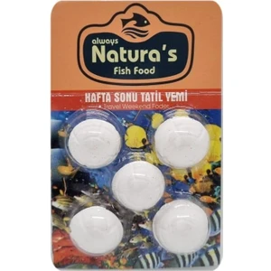Always Natura's Always Naturas 5 Li Tatil Balık Yemi