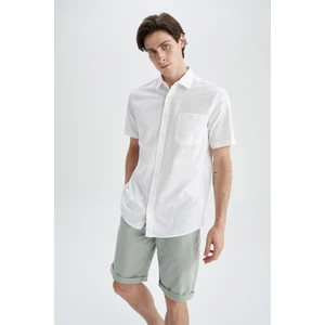 Regular Fit Polo Yaka Kısa Kollu Gömlek M9432AZ22SP
