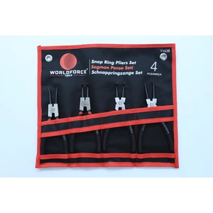 4 PARÇA180 mm Segman Pense Seti Iç ve Dış Segman Pense Seti S2 Çelik Profesyonel