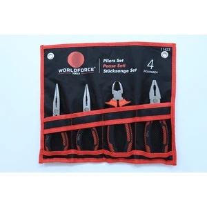 4 Parça 180 mm Oto Servis Pense Seti  S2 Çelik Profesyonel Alet