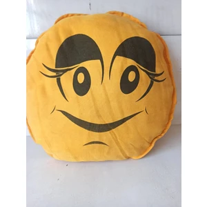 Büyük Boy Emoji Yastık Hediyelik Yastık Seyahat Boyun Yastığı