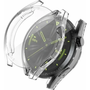 Huawei Watch Gt3 46MM Uyumlu Önü Kapalı Silikon Ekran ve Kasa Koruyucu Kılıf