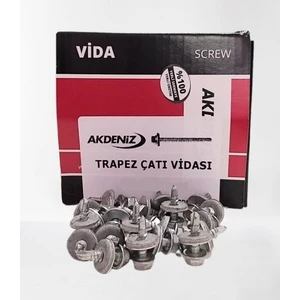 Trapez Çatı Vidası 5,5X60 (200 Adet)