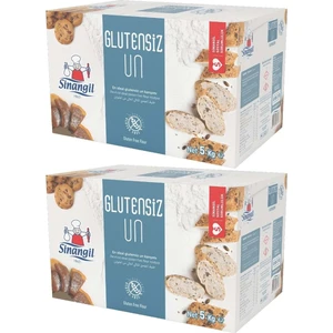 Glutensiz Un 5 kg 2 Adet Hamur İşleri İçin Uygun Gluten İçermeyen