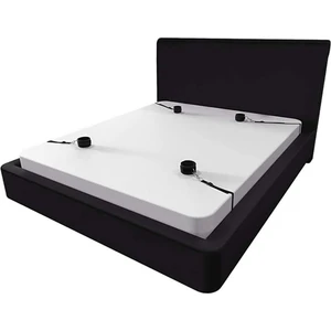 Fantezi El Ayak Kelepçeli Kemer ve Yatak Bağlama Seti 6 Parça BC5424