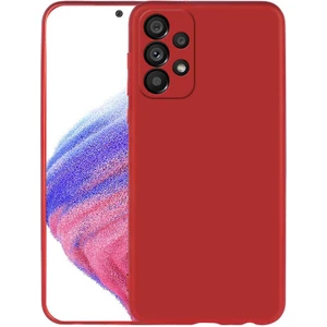 Casestreet Samsung Galaxy A33 5g Kılıf Mat Lüx Kamera Korumalı Premier Mat Silikon Kırmızı